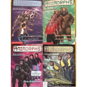 Animorphs Lot (4books) 3/5/7/29